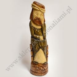 JEZUS FRASOBLIWY - figura drewniana - wysokość 40 cm - 4397