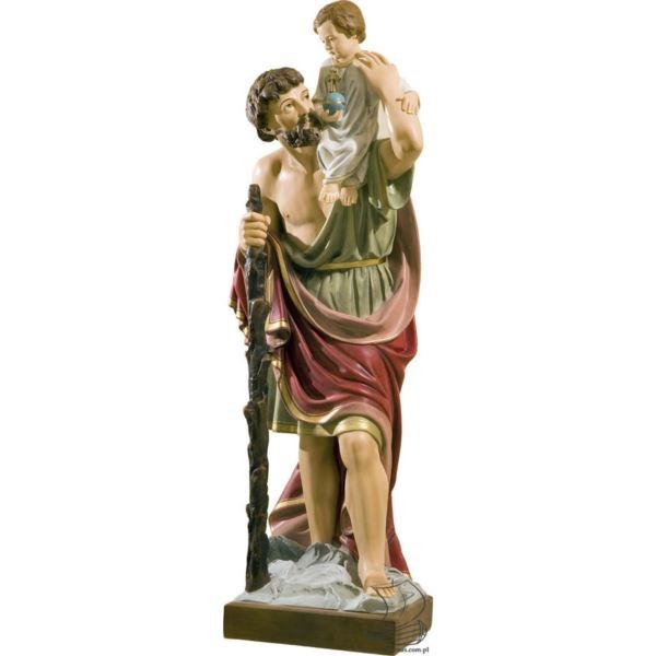 ŚWIĘTY KRZYSZTOF - figura 90 cm - 888