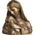 MATKA BOŻA Z DZIECIĄTKIEM - figura popiersie 27 cm - 470