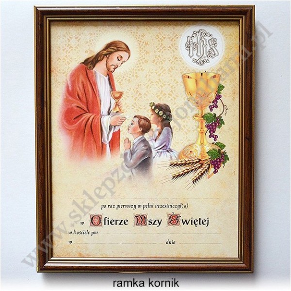 OBRAZEK KOMUNIJNY - WZÓR 25