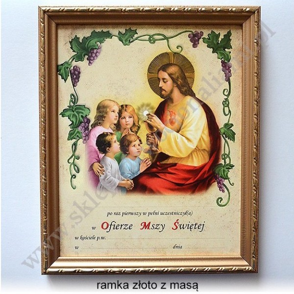 OBRAZEK KOMUNIJNY - WZÓR 26