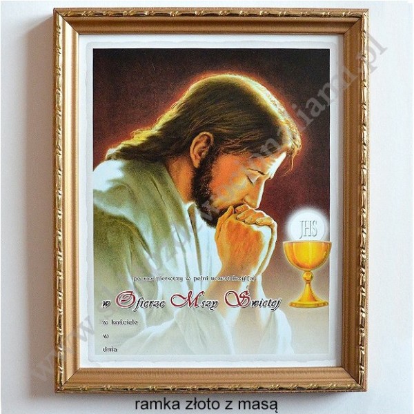OBRAZEK KOMUNIJNY - WZÓR 29