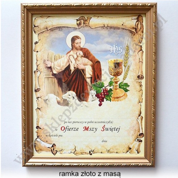 OBRAZEK KOMUNIJNY - WZÓR 30