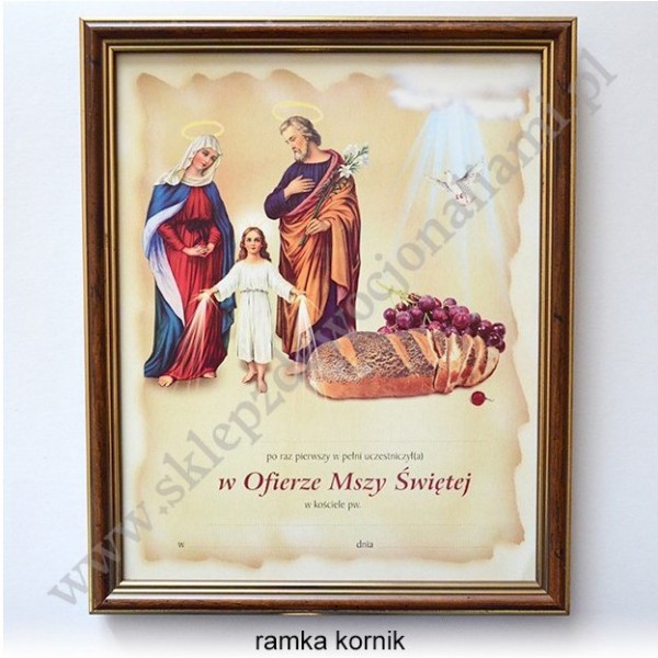 OBRAZEK KOMUNIJNY - WZÓR 36