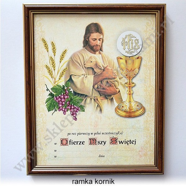 OBRAZEK KOMUNIJNY - WZÓR 39
