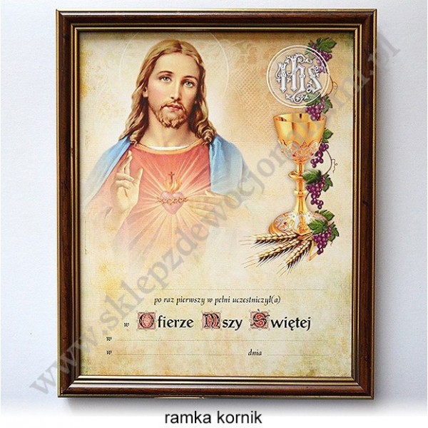 OBRAZEK KOMUNIJNY - WZÓR 40