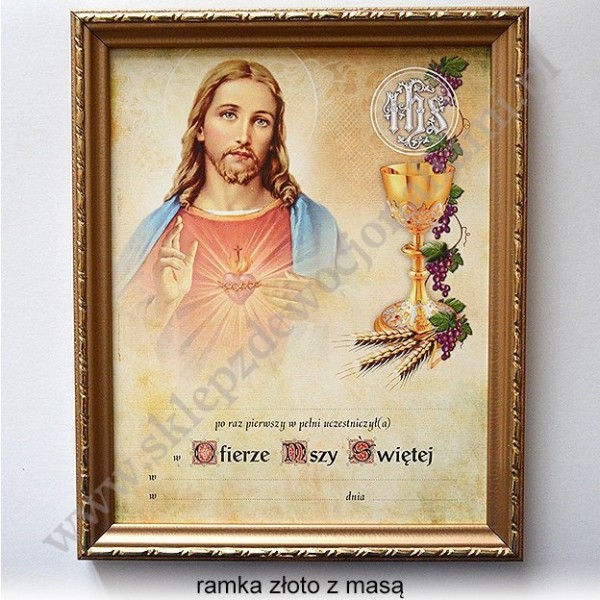OBRAZEK KOMUNIJNY - WZÓR 40