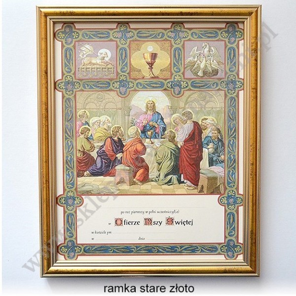 OBRAZEK KOMUNIJNY - WZÓR 49