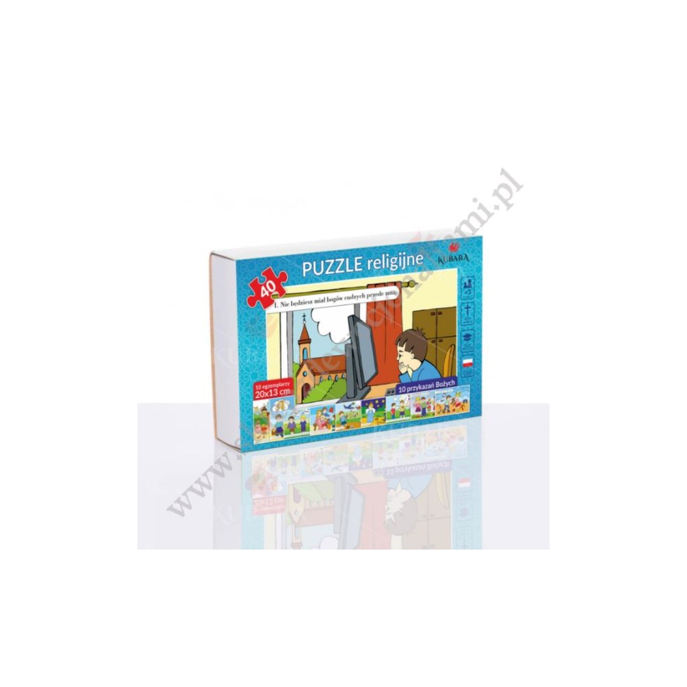 10 PRZYKAZAŃ BOŻYCH - puzzle dla dzieci - 86195