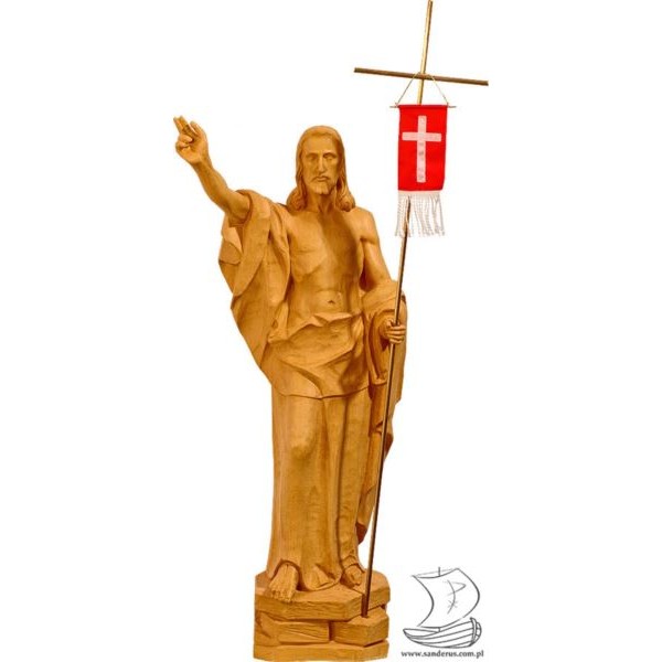 CHRYSTUS ZMARTWYCHWSTAŁY - figura - 70 cm - 224KD - 4897