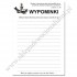 WYPOMINKI UNIWERSALNE - format A6 - 100 szt.