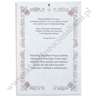 BŁOGOSŁAWIEŃSTWO DOMU - format A5 - 85927