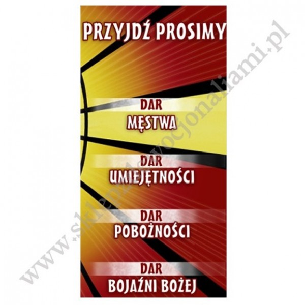 BANER NA BIERZMOWANIE - BANER DEKORACYJNY - WZÓR 21