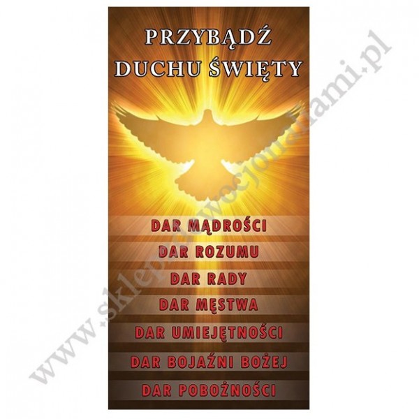 BANER NA BIERZMOWANIE - BANER DEKORACYJNY - WZÓR 124