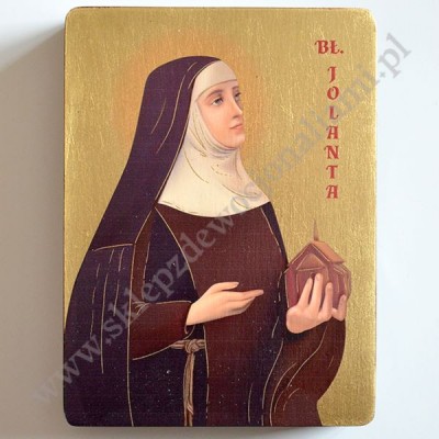 BŁOGOSŁAWIONA JOLANTA - ikona 12 x 16 cm - 3692 - B