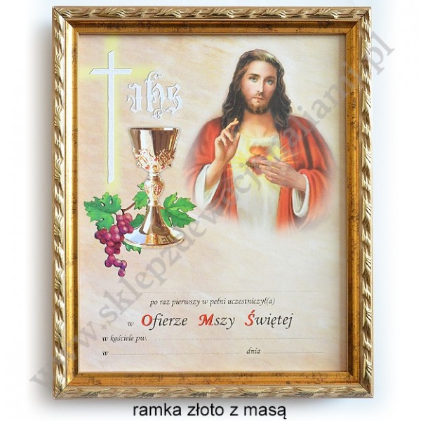 OBRAZEK KOMUNIJNY - WZÓR 136 - Sklepsanderus.pl - Tarnów