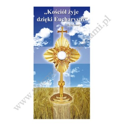 BANER NA BOŻE CIAŁO - BANER DEKORACYJNY - WZÓR 116