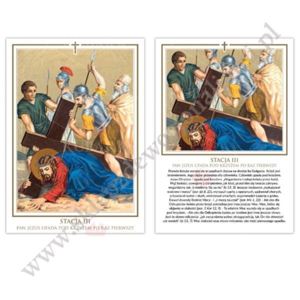 STACJE DROGI KRZYŻOWEJ - komplet A4 - 88906