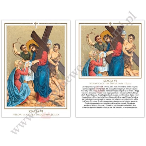 STACJE DROGI KRZYŻOWEJ - komplet A4 - 88906