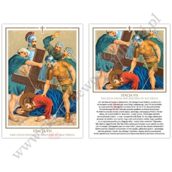 STACJE DROGI KRZYŻOWEJ - komplet A4 - 88906