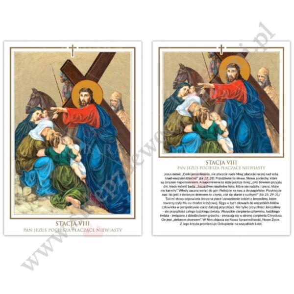 STACJE DROGI KRZYŻOWEJ - komplet A4 - 88906