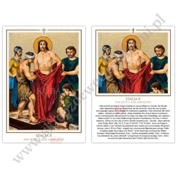 STACJE DROGI KRZYŻOWEJ - komplet A4 - 88906