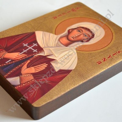 ŚWIĘTA KRYSTYNA - ikona 12 x 16 cm - 3818-B