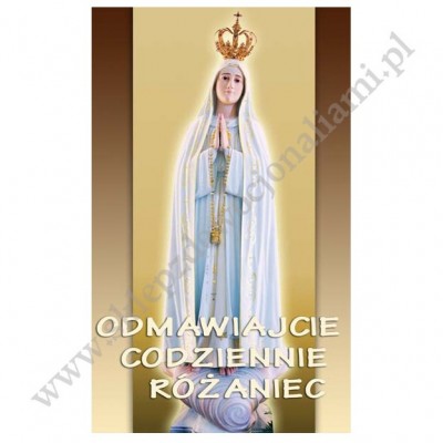 RÓŻANIEC - BANER DEKORACYJNY - WZÓR 4