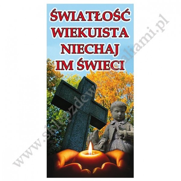 WSZYSTKICH ŚWIĘTYCH - BANER DEKORACYJNY - WZÓR 17