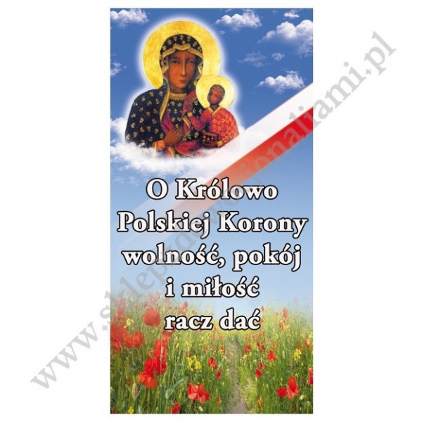 PATRIOTYCZNY - BANER DEKORACYJNY - WZÓR 4