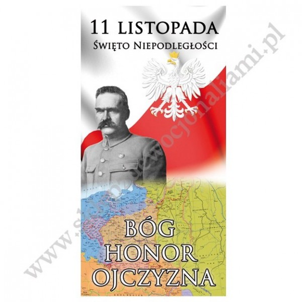 PATRIOTYCZNY - BANER DEKORACYJNY - WZÓR 5