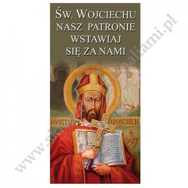 ŚWIĘTY WOJCIECH - BANER DEKORACYJNY - WZÓR 7