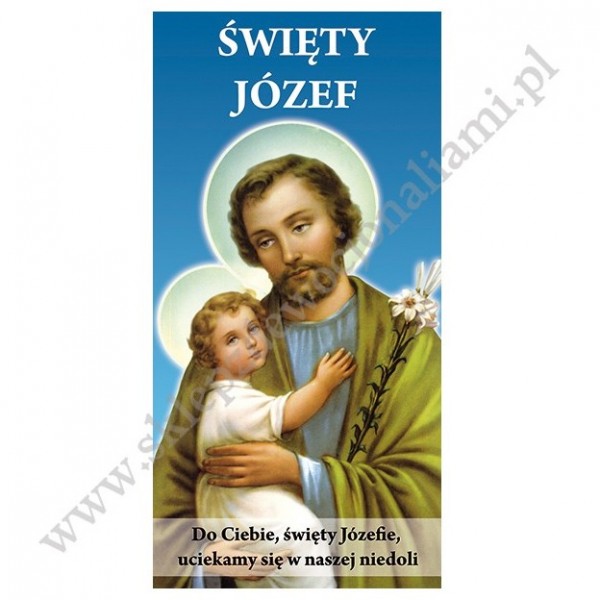 ŚWIĘTY JÓZEF - BANER DEKORACYJNY - WZÓR 14