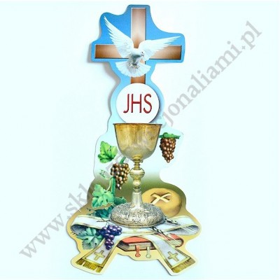 Emblematy eucharystyczne - 4281_K - w komplecie 5 szt. - sprzedaż mix wzorów