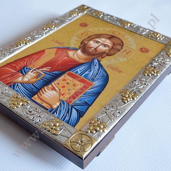 PAN JEZUS PANTOKRATOR - ikona 22.7 x 29.5 cm - 69028