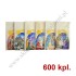 OPŁATKI WIGILIJNE - KOMPLET 3 DUŻE - FOLIJKA - 600 KPL.