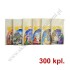 OPŁATKI WIGILIJNE - KOMPLET 3 DUŻE+1 KOLOR - FOLIJKA - 300 KPL.