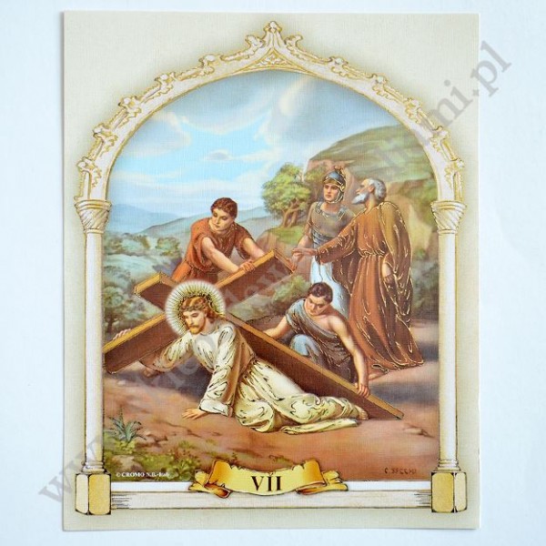 STACJE DROGI KRZYŻOWEJ - komplet 20 x 25 cm - 9436