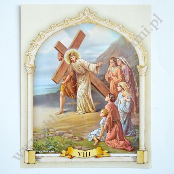 STACJE DROGI KRZYŻOWEJ - komplet 20 x 25 cm - 9436