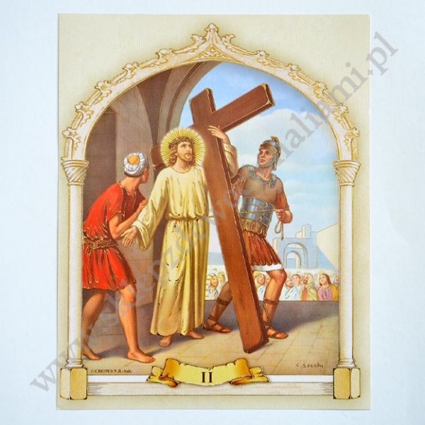 STACJE DROGI KRZYŻOWEJ - komplet 20 x 25 cm - 9436