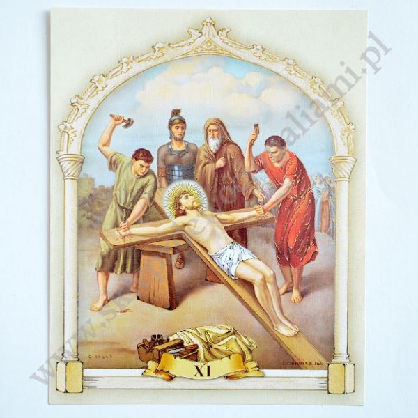 STACJE DROGI KRZYŻOWEJ - komplet 20 x 25 cm - 9436