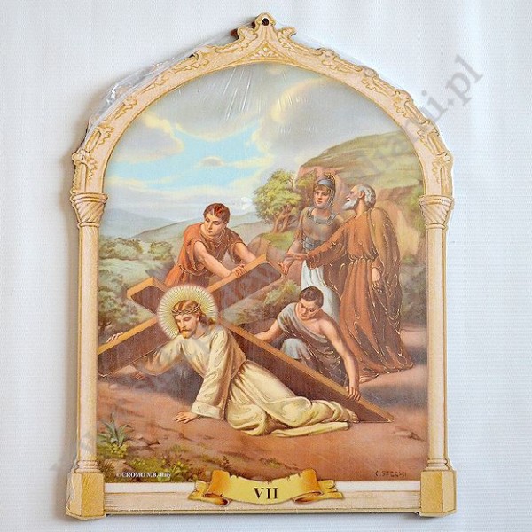 STACJE DROGI KRZYŻOWEJ - komplet 32 x 42 cm- 0317