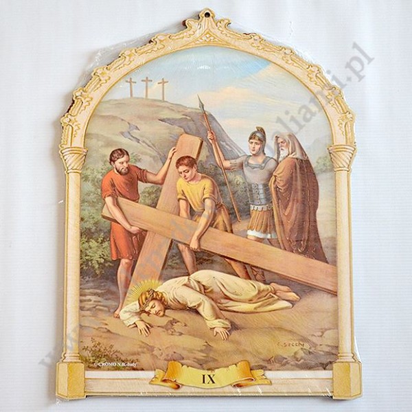 STACJE DROGI KRZYŻOWEJ - komplet 32 x 42 cm- 0317