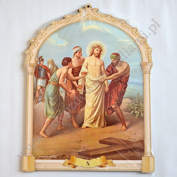 STACJE DROGI KRZYŻOWEJ - komplet 32 x 42 cm- 0317
