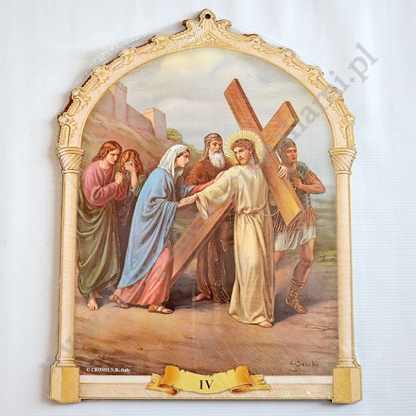 STACJE DROGI KRZYŻOWEJ - komplet 32 x 42 cm- 0317