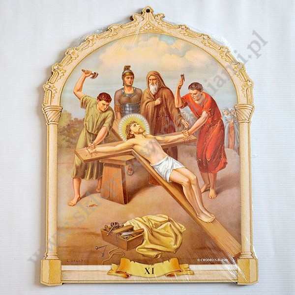 STACJE DROGI KRZYŻOWEJ - komplet 32 x 42 cm- 0317