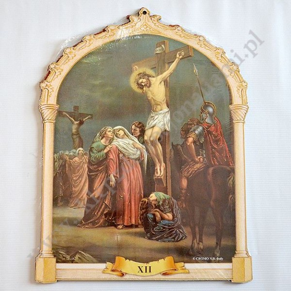 STACJE DROGI KRZYŻOWEJ - komplet 32 x 42 cm- 0317