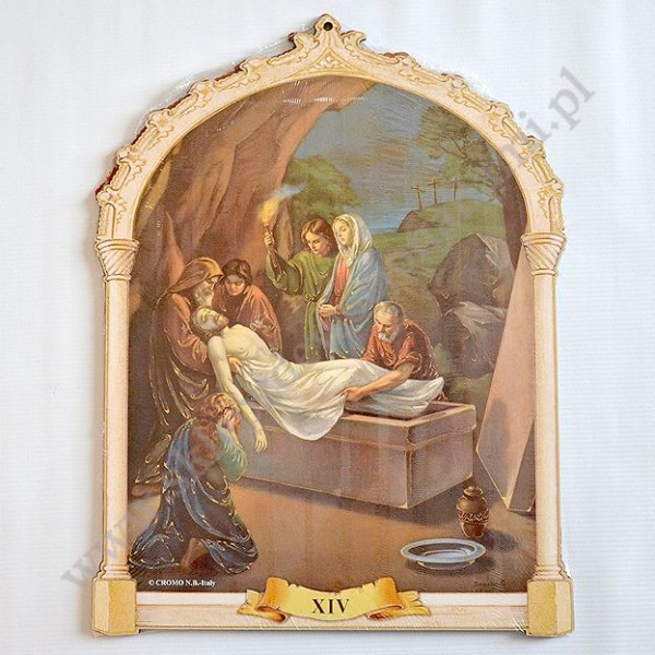 STACJE DROGI KRZYŻOWEJ - komplet 32 x 42 cm- 0317