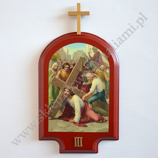 STACJE DROGI KRZYŻOWEJ - wys.25 cm - KOMPLET