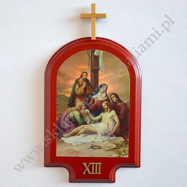 STACJE DROGI KRZYŻOWEJ - wys.25 cm - KOMPLET